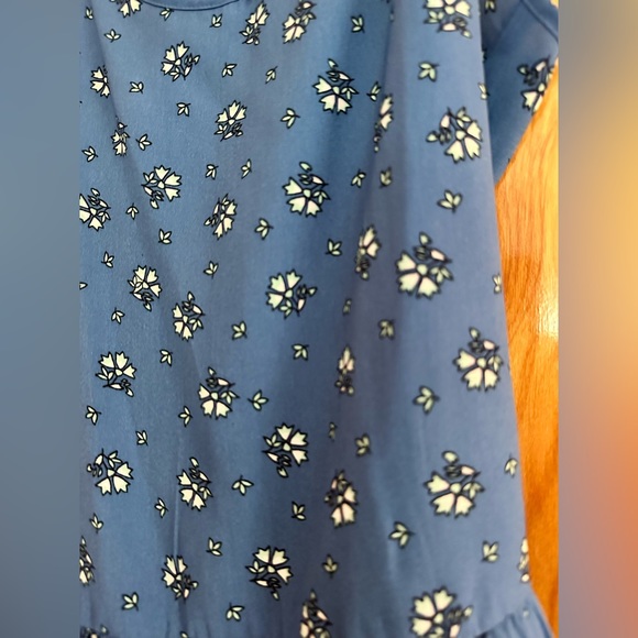 Abercrombie and Fitch Blue Patterned Flowy Tank - Picture 5 of 5